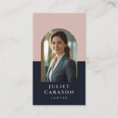 Professionele advocaat Arch Foto Visitekaartje (Voorkant)