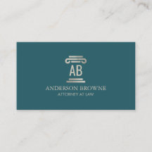 Professionele advocaat Monogram grijs/groen