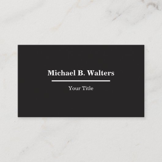 Professionele, afgeronde hoekkaarten visitekaartje (Voorkant)