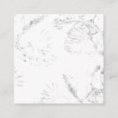 Professionele afspraak & vierkante Visitekaartjes Afsprakenkaartje (Voorkant)