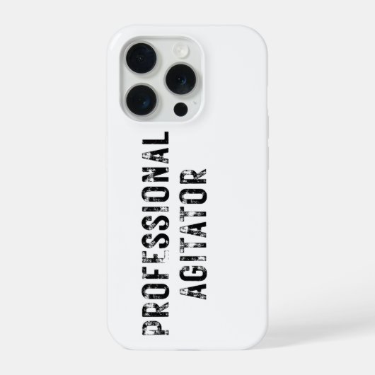 PROFESSIONELE AGGITEUR iPhone HOESJE (Achterkant)