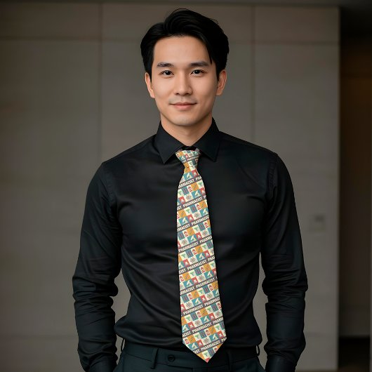 Professionele apotheker Iconic Small Design Stropdas