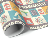 Professionele apotheker Iconisch ontworpen Cadeaupapier (Rol Hoek)