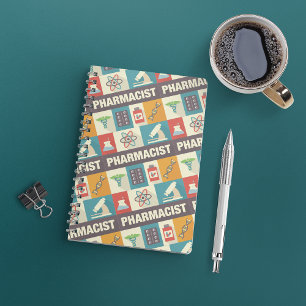 Professionele apotheker Iconisch ontworpen Notitieboek