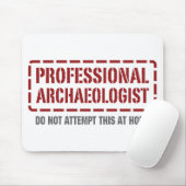 Professionele archeoloog muismat (Met muis)