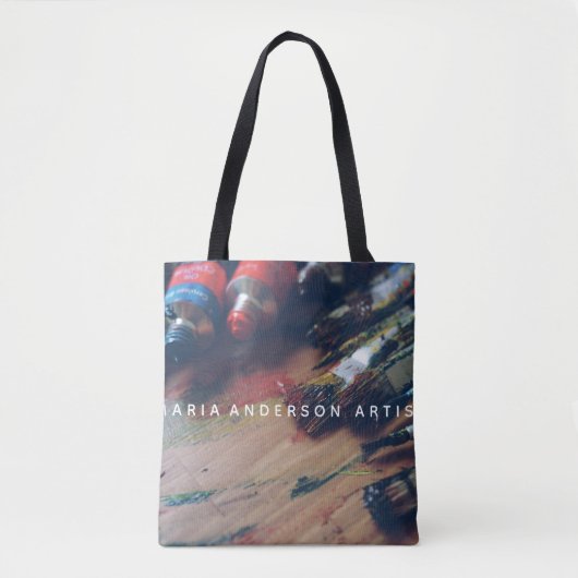 Professionele artiest tote bag (Voorkant)