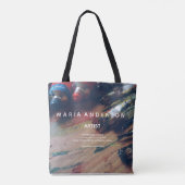 Professionele artiest tote bag (Achterkant)