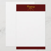 Professionele artikelen briefpapier (Voorkant / Achterkant)