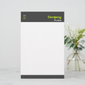 Professionele artikelen briefpapier (Staand voorkant)