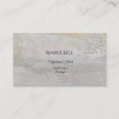 Professionele artistieke textuur (landschap) visitekaartje (Voorkant)