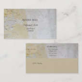 Professionele artistieke textuur (landschap) visitekaartje (Voorkant / Achterkant)