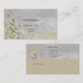 Professionele artistieke textuur (landschap) visitekaartje (Voorkant / Achterkant)