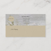 Professionele artistieke textuur (landschap) visitekaartje (Achterkant)