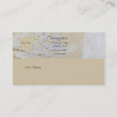 Professionele artistieke textuur (landschap) visitekaartje (Achterkant)