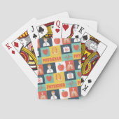 Professionele arts Iconisch Ontworpen Pokerkaarten (Achterkant)