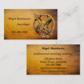  professionele astroloog Visitekaartje (Voorkant / Achterkant)