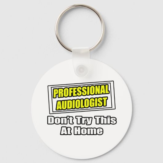 Professionele audioloog...Joke Sleutelhanger (Voorkant)
