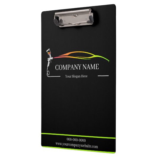 Professionele Auto Body Paint Shop Automobiel Klembord (Links)