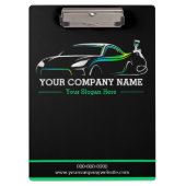 Professionele Auto Body Paint Shop Automobiel Klembord (Voorkant)