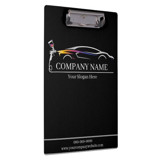 Professionele Auto Body Paint Shop Automobiel Klembord (Rechts)