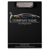 Professionele Auto Body Paint Shop Automobiel Klembord (Voorkant)