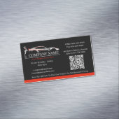 Professionele Auto Body Paint Shop Automobiel Magnetisch Visitekaartje (Voorbeeld)