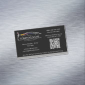 Professionele Auto Body Paint Shop Automobiel Magnetisch Visitekaartje (Voorbeeld)