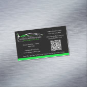 Professionele Auto Body Paint Shop Automobiel Magnetisch Visitekaartje (Voorbeeld)