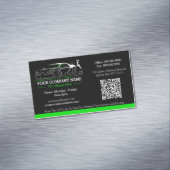 Professionele Auto Body Paint Shop Automobiel Magnetisch Visitekaartje (Voorbeeld)
