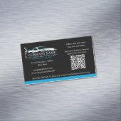 Professionele Auto Body Paint Shop Automobiel Magnetisch Visitekaartje (Voorbeeld)