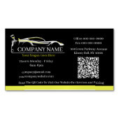 Professionele Auto Body Paint Shop Automobiel Magnetisch Visitekaartje (Voorkant)