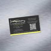 Professionele Auto Body Paint Shop Automobiel Magnetisch Visitekaartje (Voorbeeld)