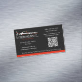 Professionele Auto Body Paint Shop Automobiel Magnetisch Visitekaartje (Voorbeeld)