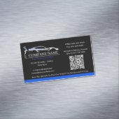 Professionele Auto Body Paint Shop Automobiel Magnetisch Visitekaartje (Voorbeeld)