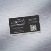 Professionele Auto Body Paint Shop Automobiel Magnetisch Visitekaartje (Voorbeeld)