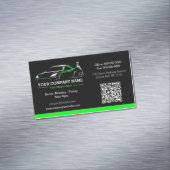 Professionele Auto Body Paint Shop Automobiel Magnetisch Visitekaartje (Voorbeeld)
