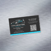 Professionele Auto Body Paint Shop Automobiel Magnetisch Visitekaartje (Voorbeeld)