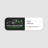 Professionele Auto Body Paint Shop Automobiel Naamplaatje (Voorkant)