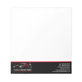 Professionele Auto Body Paint Shop Automobiel Notitieblok