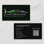 Professionele Auto Body Paint Shop Automobiel Visitekaartje (Voorkant / Achterkant)