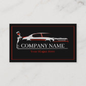 Professionele Auto Body Paint Shop Automobiel Visitekaartje (Voorkant)