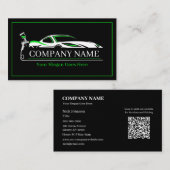 Professionele Auto Body Paint Shop Automobiel Visitekaartje (Voorkant / Achterkant)