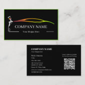 Professionele Auto Body Paint Shop Automobiel Visitekaartje (Voorkant / Achterkant)