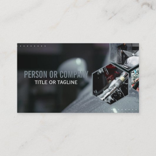 Professionele Auto Detailing Logo Mobile Car Wash Visitekaartje (Voorkant)