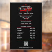 Professionele auto detaillering auto wassen Bedrij Raamsticker (Vel 2)