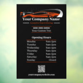 Professionele auto detaillering auto wassen Bedrij Raamsticker (Vel 3)