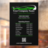 Professionele auto detaillering auto wassen Bedrij Raamsticker (Vel 2)