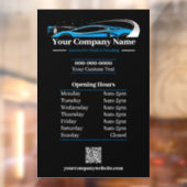 Professionele auto detaillering auto wassen Bedrij Raamsticker (Vel 2)