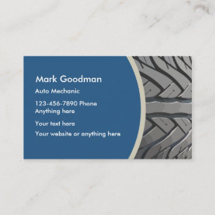 Professionele Auto Mechanic Band Visitekaartje