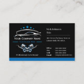 Professionele auto reparatie, Auto Mechanic Busi Visitekaartje (Voorkant)